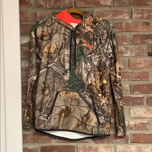 Under amour camouflage hoodie